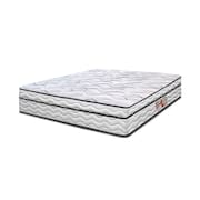 Colchão King Cama InBox Moderne Ortopédico com Camada Especial de Espuma D45 25x193x203cm - Branco/Grafite
