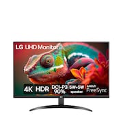 Monitor LG 32'' 4K UHD 32UR500-B AMD Free Sync MaxxAudio Black Stabilizer Preto