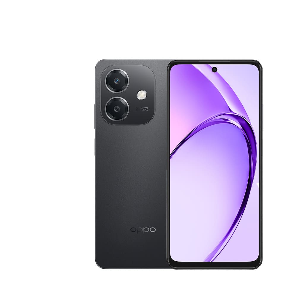Smartphone Oppo A60 4G Preto 256GB, 8GB RAM, Câmera Traseira de até 50MP, Tela 6.67", 90Hz, IP54 e Processador Snapdragon 6s Gen1