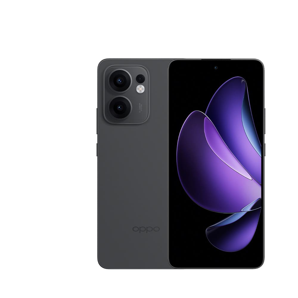 Smartphone Oppo RENO 13F 5G Grafite 256GB, 12GB RAM, Câmera Traseira Tripla até 50MP, Tela AMOLED 6.67”, IP69, Recursos AI e Snapdragon 6s Gen1
