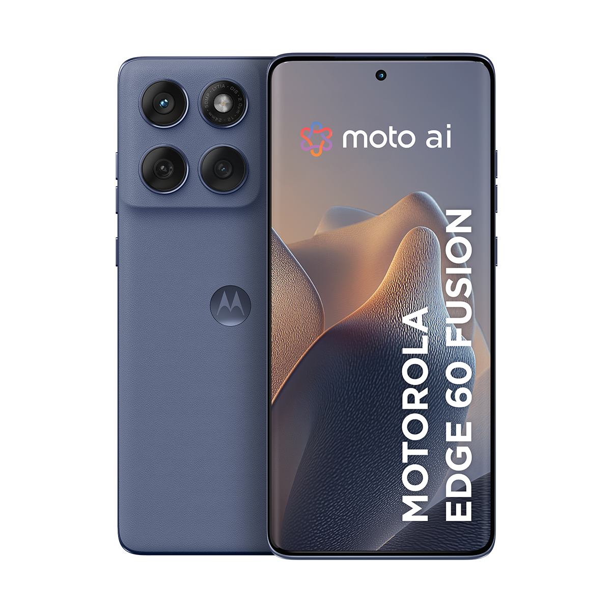 Smartphone Motorola Edge 60 Fusion 5G Cinza 256GB, 8GB RAM, Tela 6,7”, Câmera Sony LYTIA 700C 50MP, Gorilla Glass 7i, Dimensity 7300, IP69 e IP68