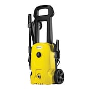 Lavadora de Alta Pressão Kärcher Wash Jet 1500psi 1400W Aplicador de Detergente Porta Acessórios Integrado Amarela e Preta