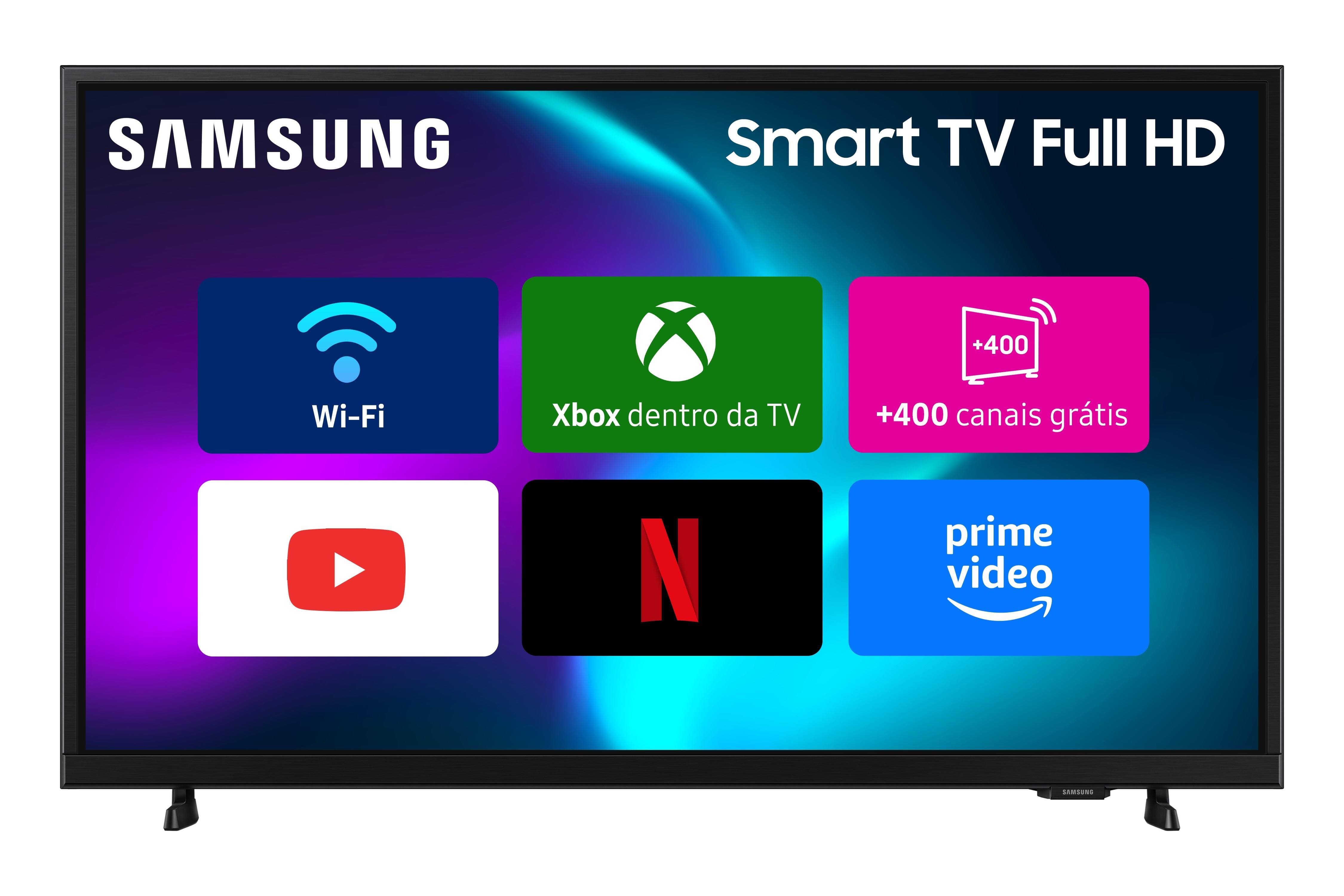 Smart TV 43” 4K Samsung 43U8600F Crystal HDR Tizen Alexa e Xbox Gaming