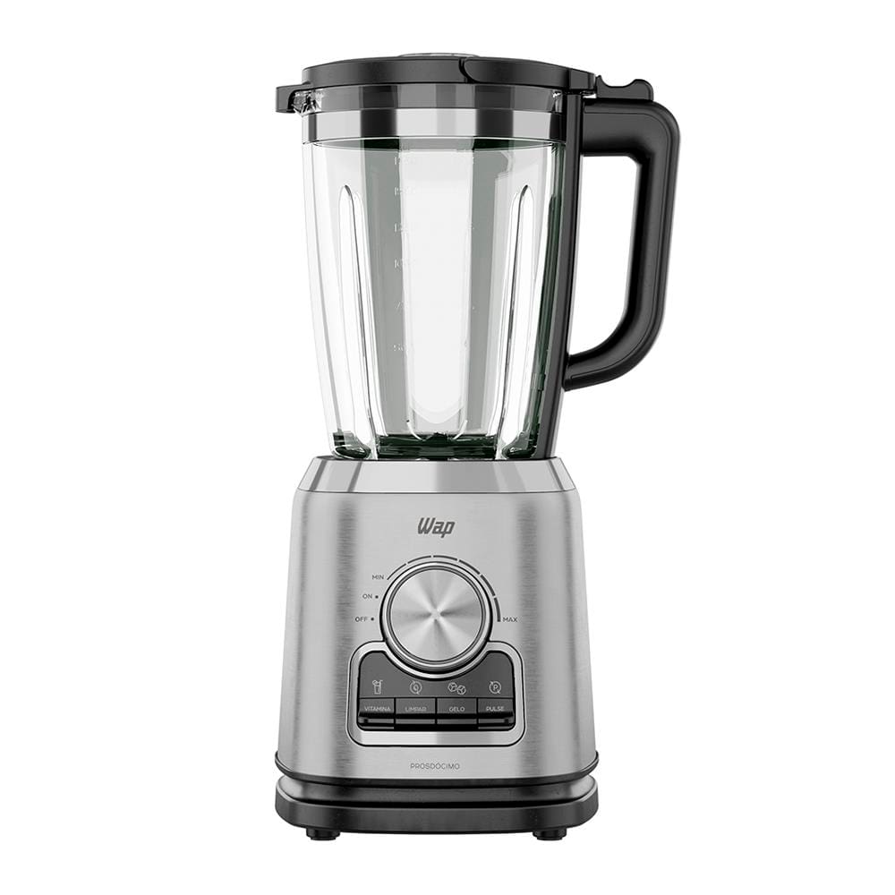 Liquidificador Wap Prosdócimo 900W Cinza/Preto 2L - WB2000