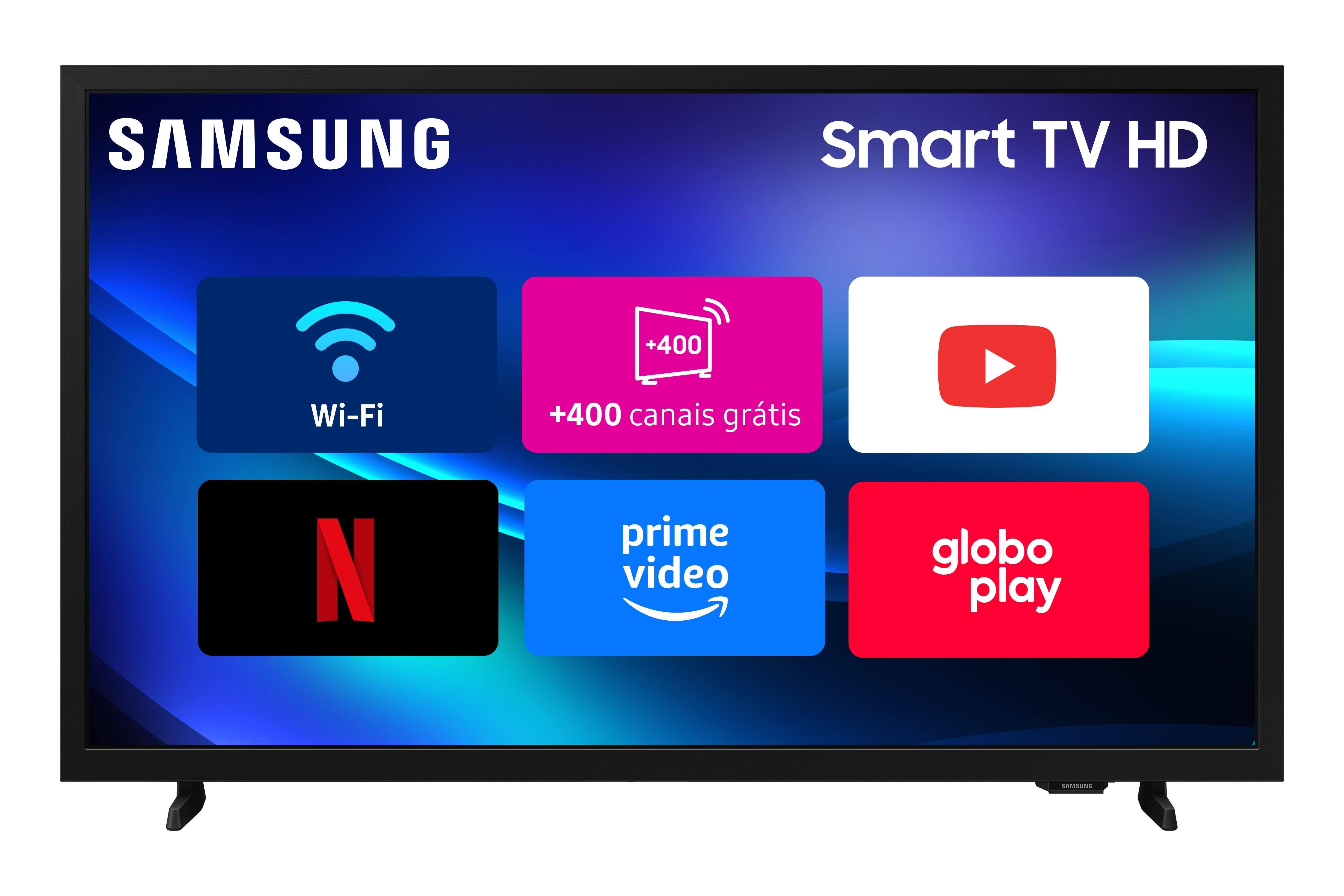 Smart TV 43” Samsung Full HD UN43F6000FGXZD, Xbox Cloud Gaming, HDR, Som em Movimento Virtual, AI Energy Mode, Wi-Fi e Bluetooth