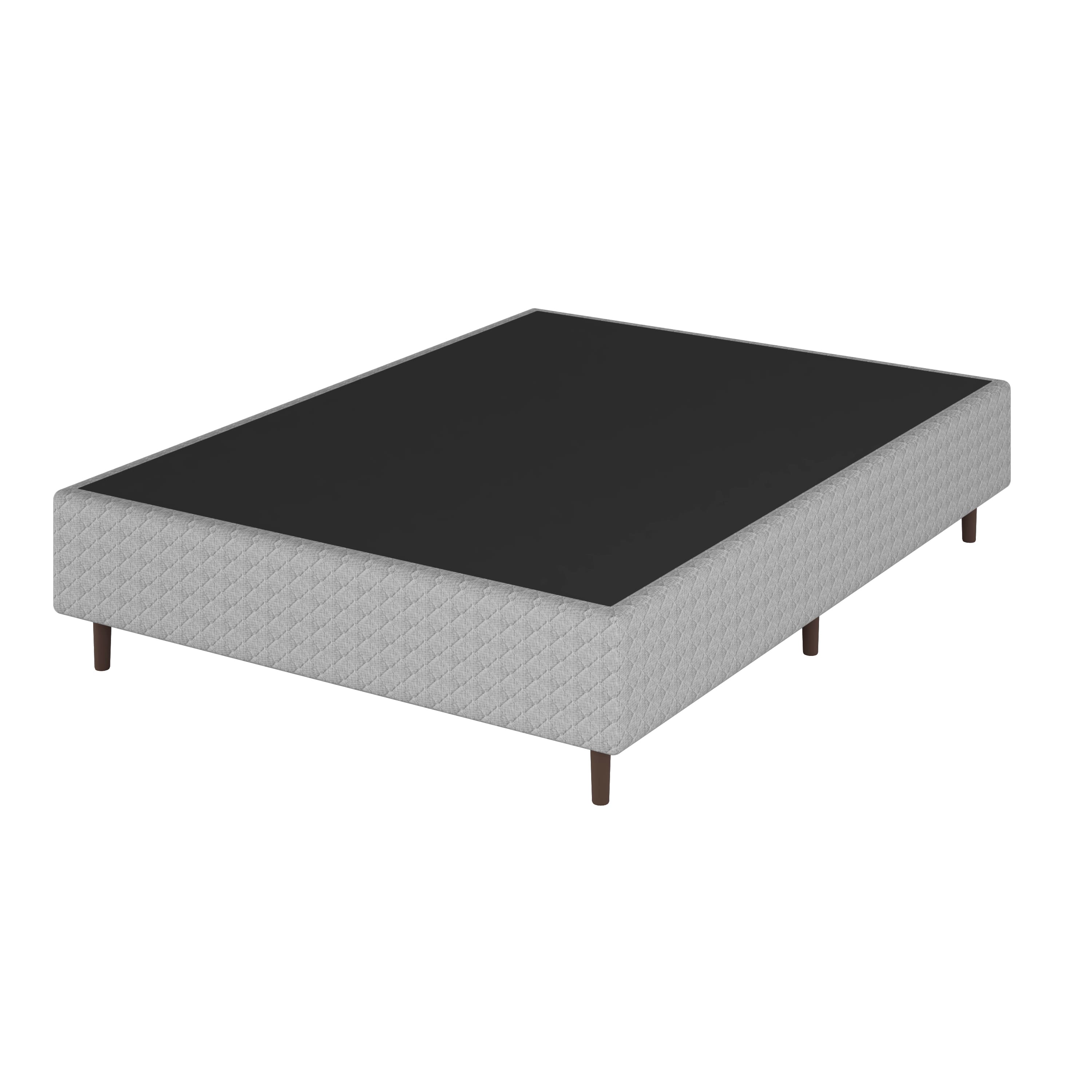 Base Cama Box Casal Umaflex Loreto A26 Cinza