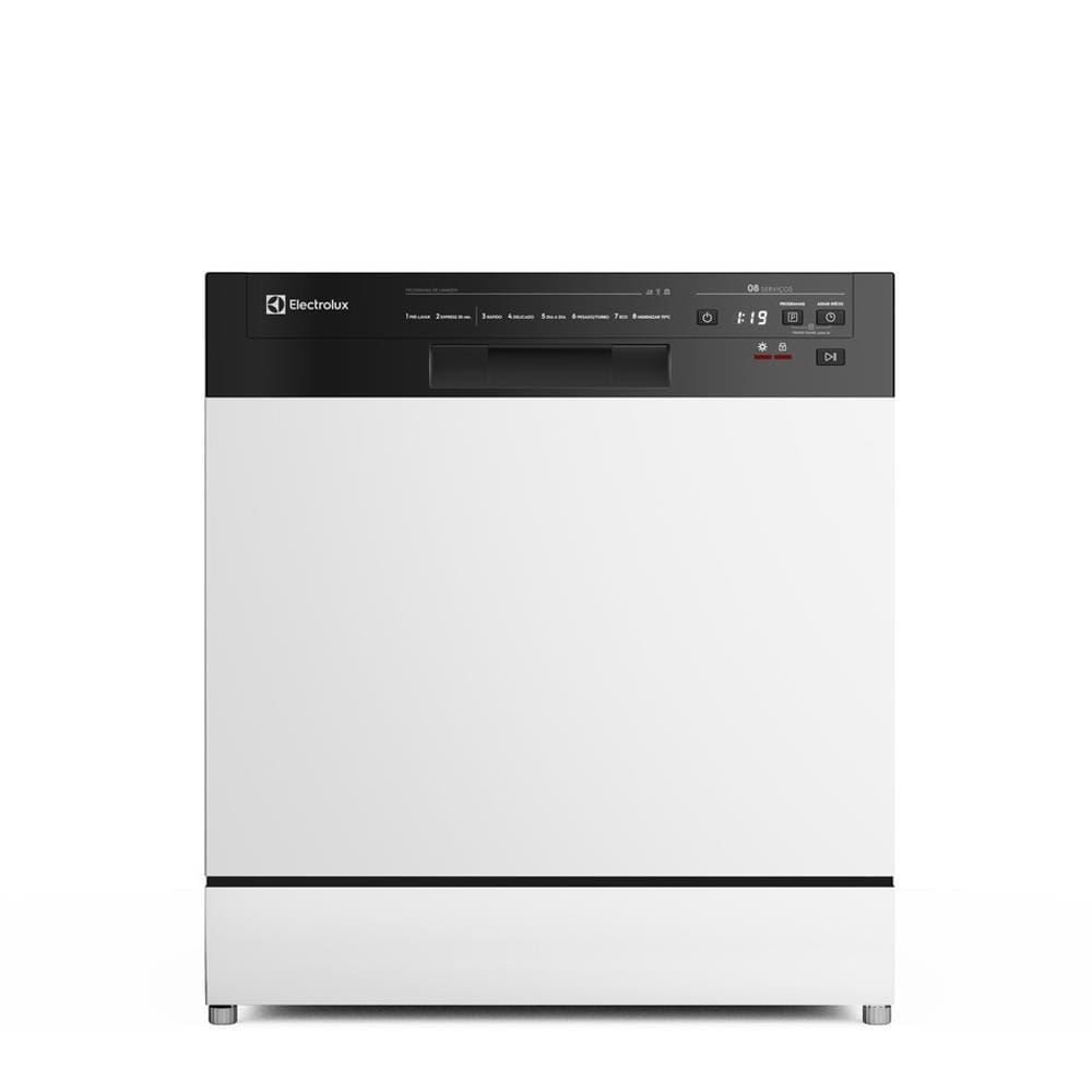 Lava-Louças Electrolux LB08E 8 Serviços Lava e Seca Branca