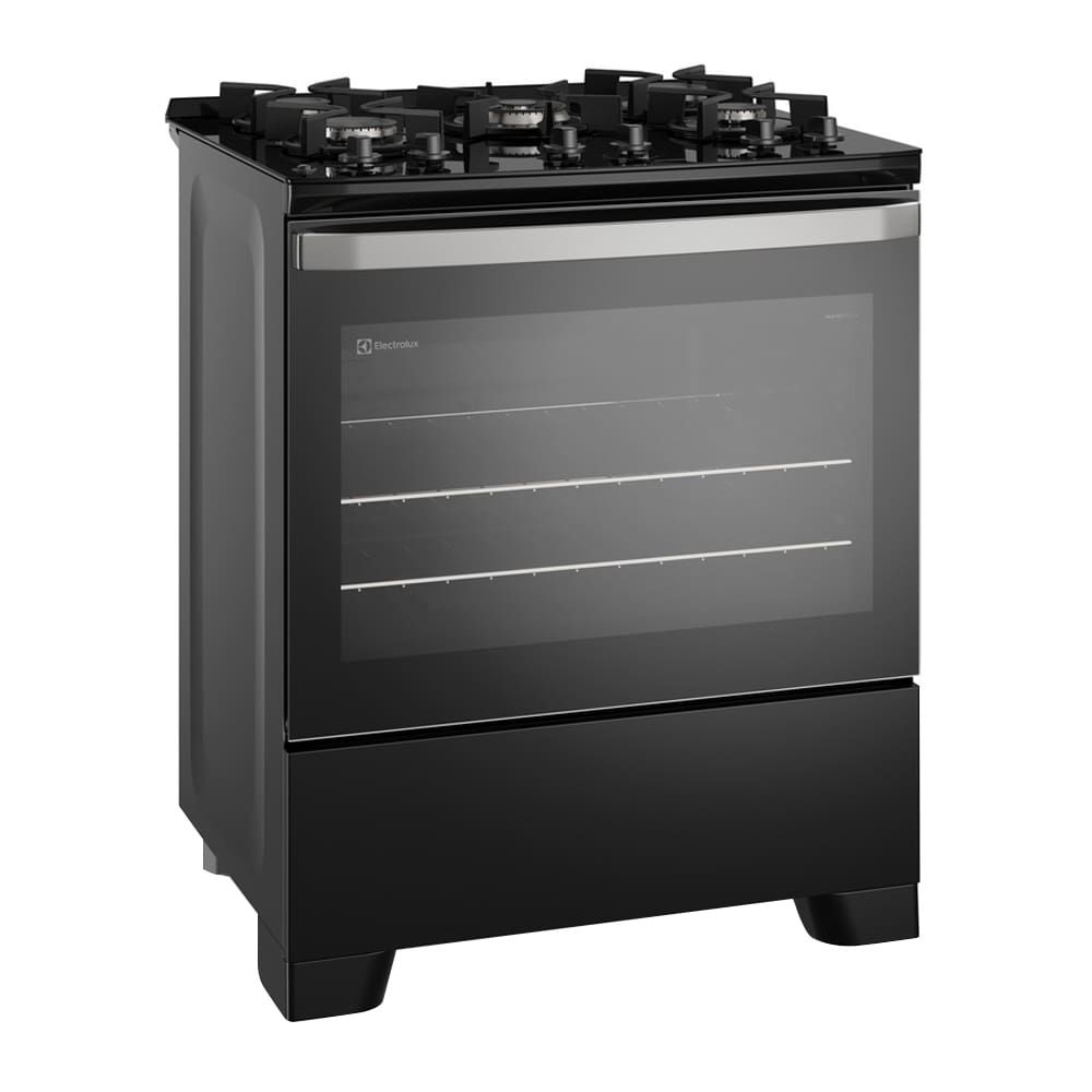 Fogão 5 Bocas Electrolux FE5GB Efficient Preto Bivolt