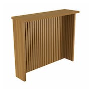 Painel de Ilha Nesher em MDF 15mm - 120cm de largura – Nature