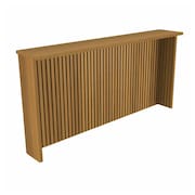 Painel de Ilha Nesher em MDF 15mm - 200cm de largura – Nature