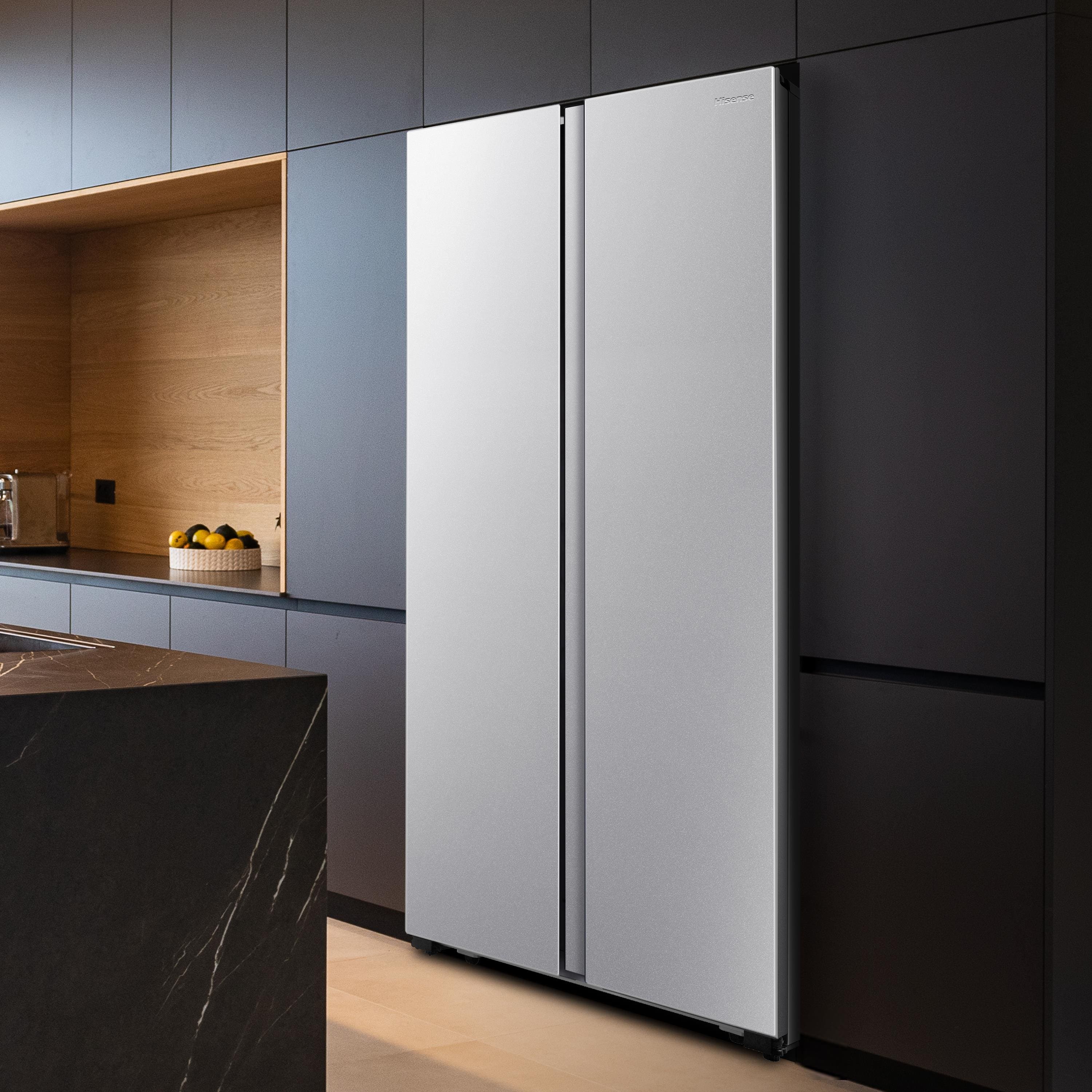 Geladeira 428L Hisense RS3P428 Side by | Extra