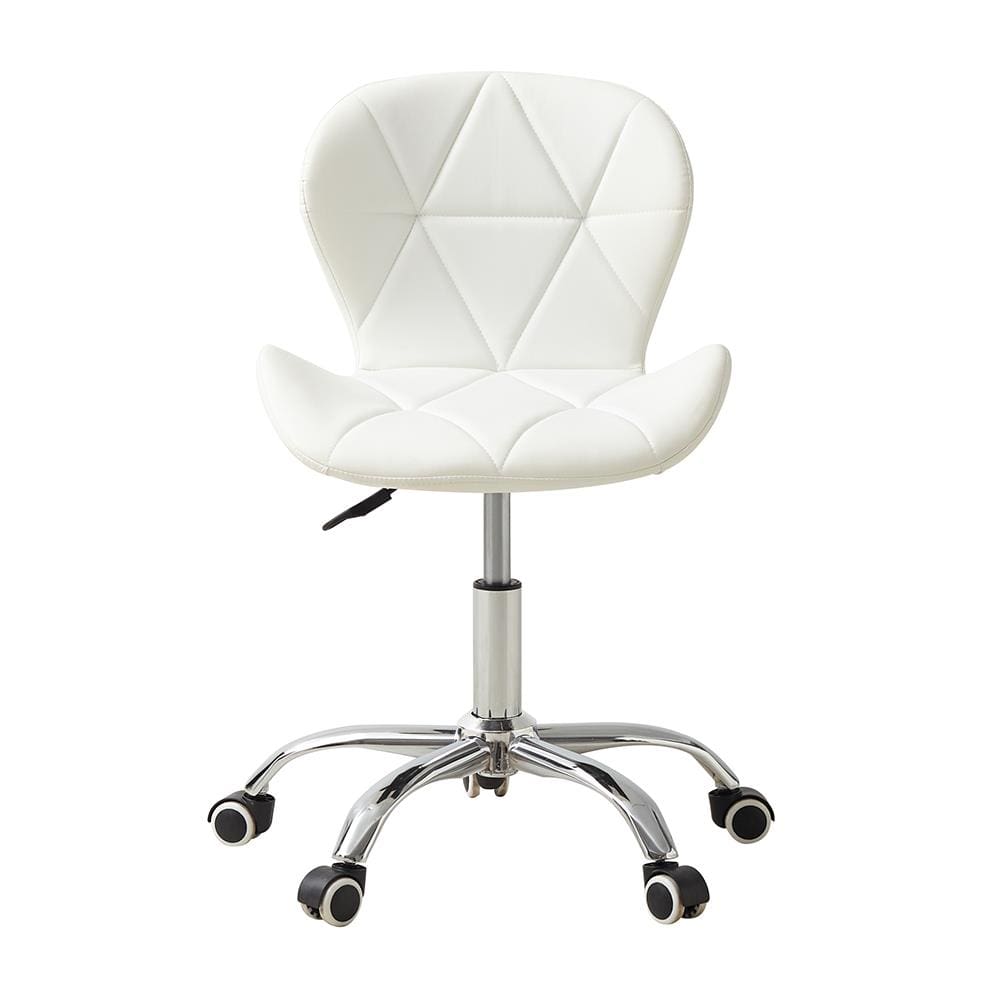 Cadeira Office Conthey Slim Altura Ajustável Base Cromada Revestimento Sintético Confortável