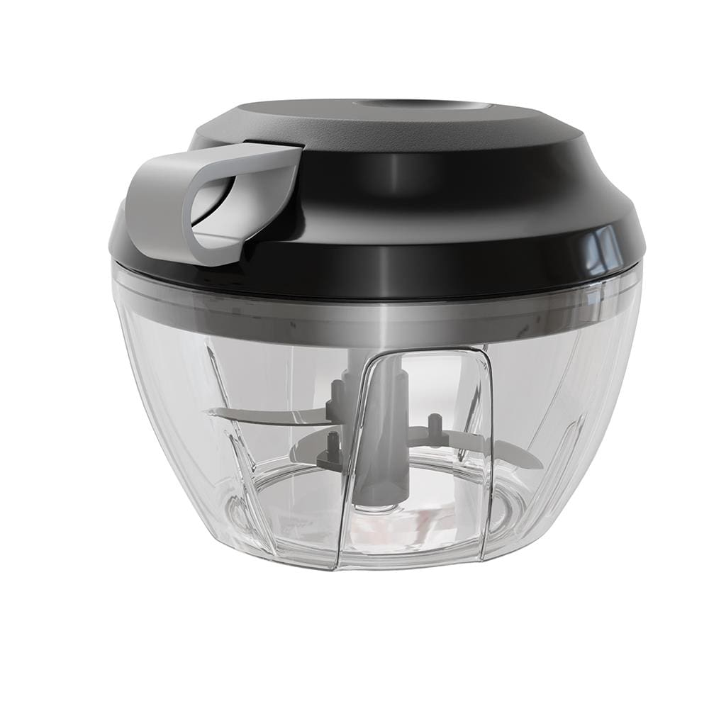 Miniprocessador Manual Lyor Premium 3 Lâminas 13,5x9,5cm Corte Preciso Design Compacto Fácil de Limpar