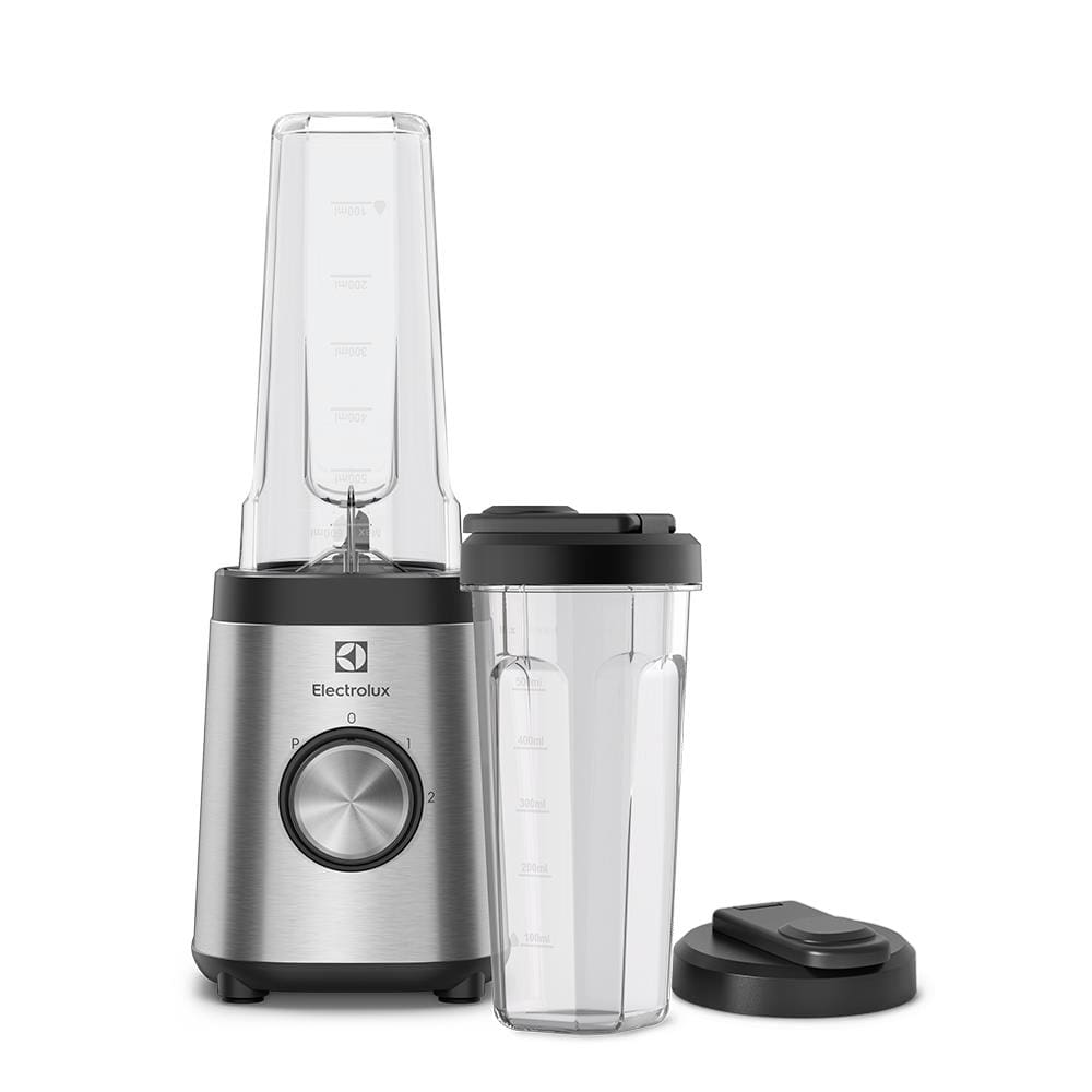 Liquidificador Portátil Electrolux BSE20 320W 2 Garrafas Inox Escovado - 220V