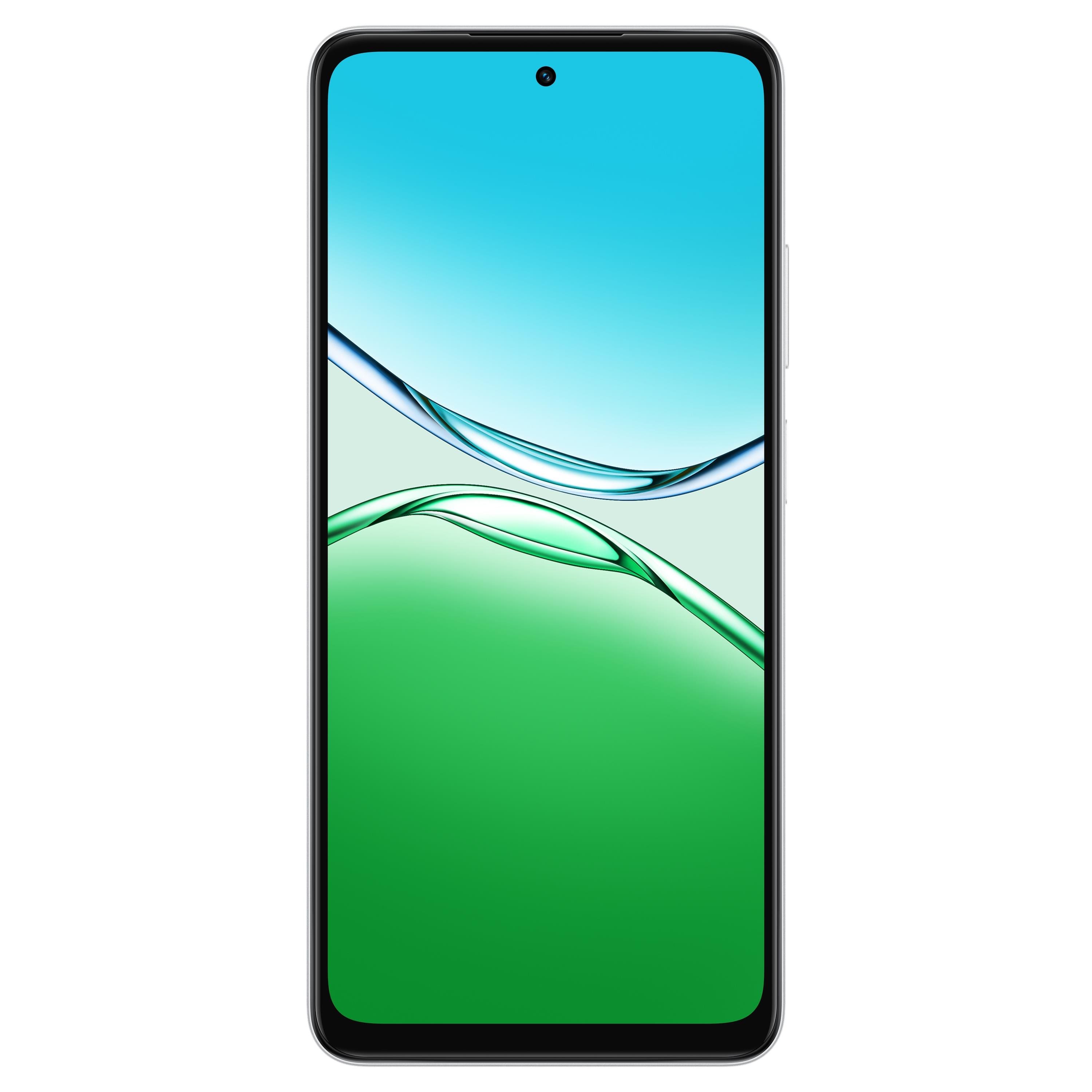 Smartphone OPPO A5 4G Tela 6.67\" 120Hz 256GB 6GB RAM Câmera 50MP Branco