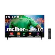 Smart TV 86” 4K LG UHD 86UA85 com Processador a7 AI Gen8 HDR10 WebOS 25 Charcoal Black