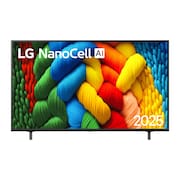 Smart TV 50” 4K LG NanoCell 50NANO80ASA Processador a7 AI 8ª Geração WebOS 25 HDR10 Charcoal Black