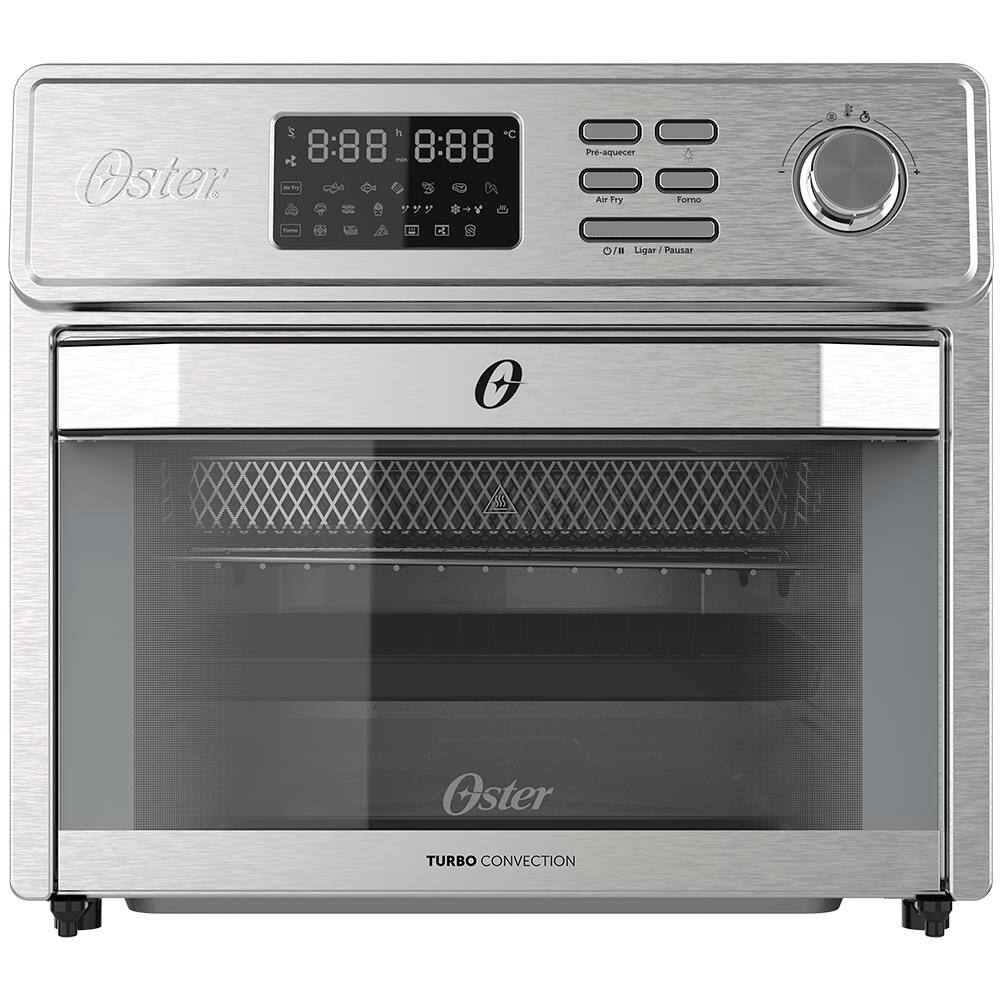 Forno Fryer Multifunções Oster OFOR250 25L 1700W 2 em 1 Forno e Fritadeira Inox - 220V
