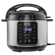 Panela de Pressão Elétrica Black+Decker PP900G Gourmand Gris 5L 900W Inox