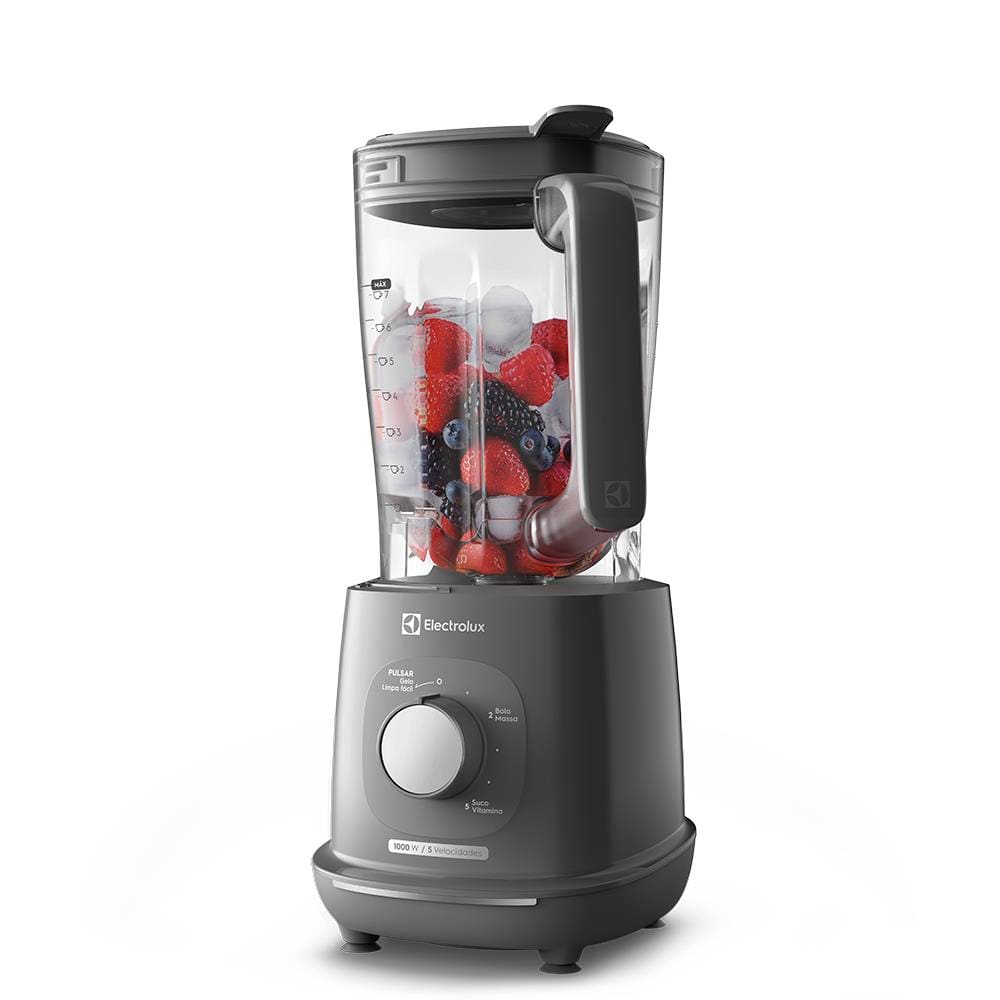 Liquidificador Electrolux EBL1000 Efficient TriForce 1000W 2,7L Cinza - 220V