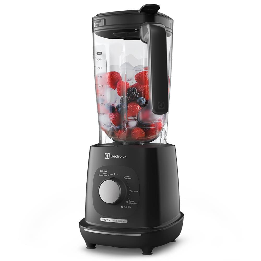 Liquidificador Electrolux EBL1300 Efficient TriForce 1300W 3,2L Preto - 220V
