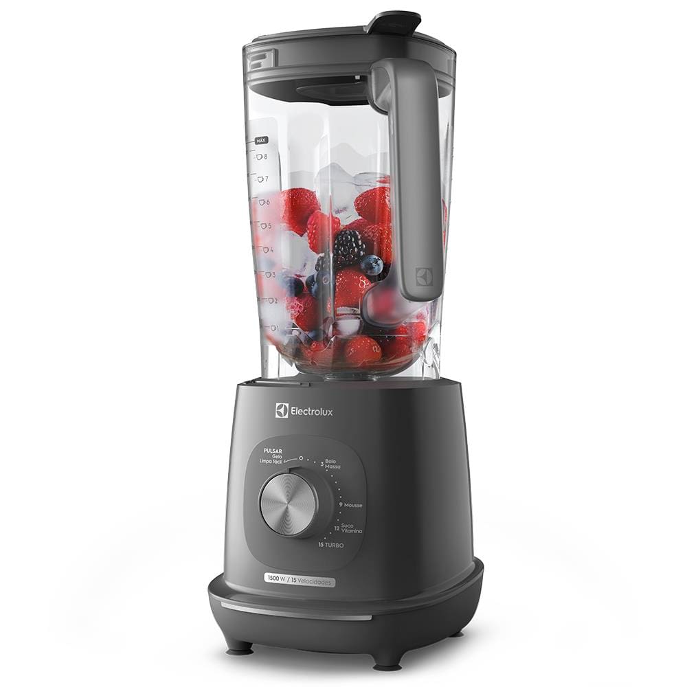 Liquidificador Electrolux EBL1500 Efficient TriForce 1500W 3,2L Cinza