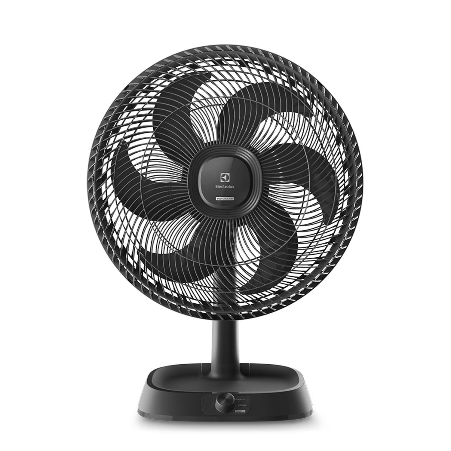 Ventilador de Mesa Electrolux EFD40 DuoForce Air+ 40cm 126W 6 Pás Grafite - 220V