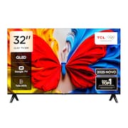 Smart TV 32” FHD TCL 32S5K QLED Dolby Audio Google TV