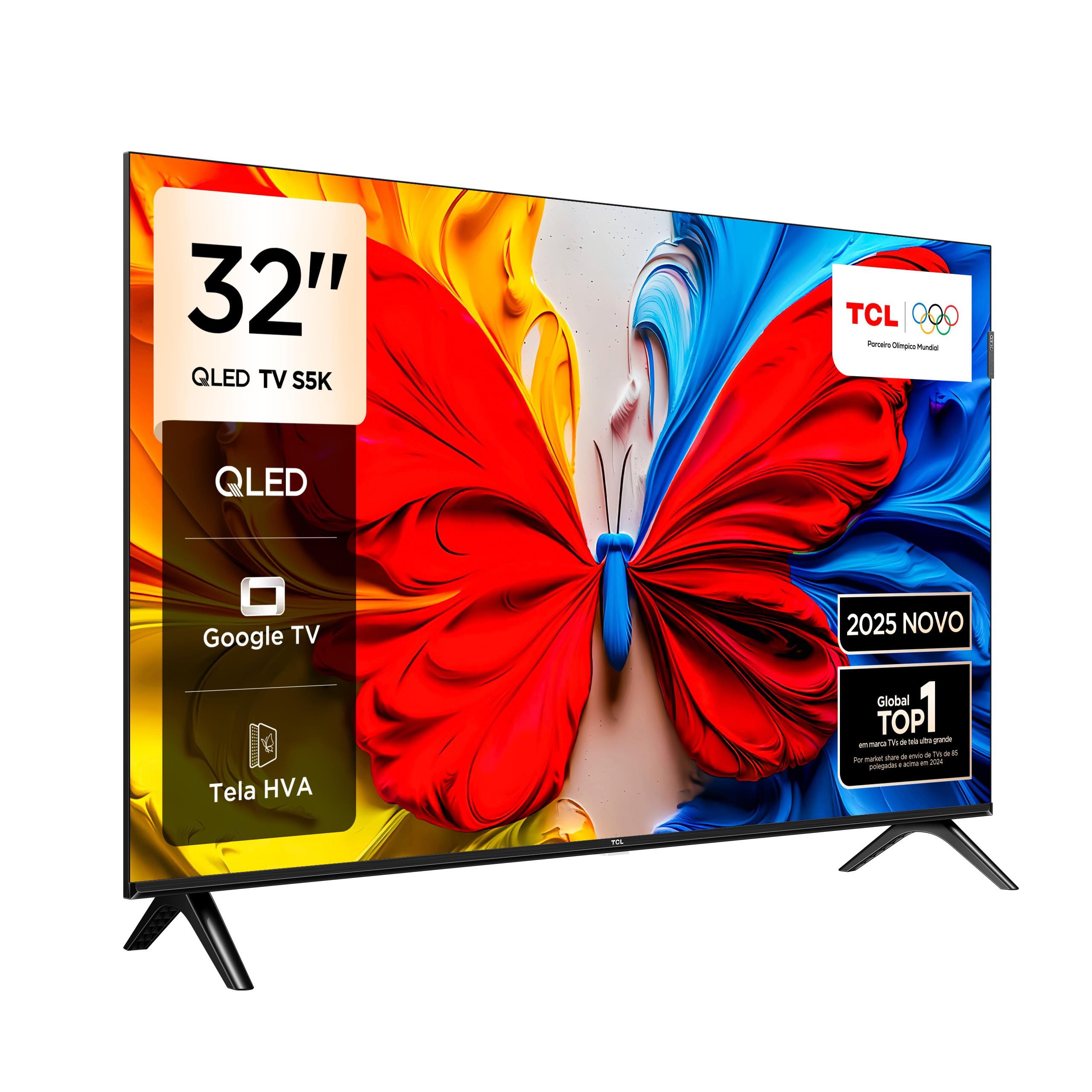 家電 32" Manzen tv Smart Tv Monitor Samsung 32 Polegadas 2025 Hd Tizen Wif Hdmi
