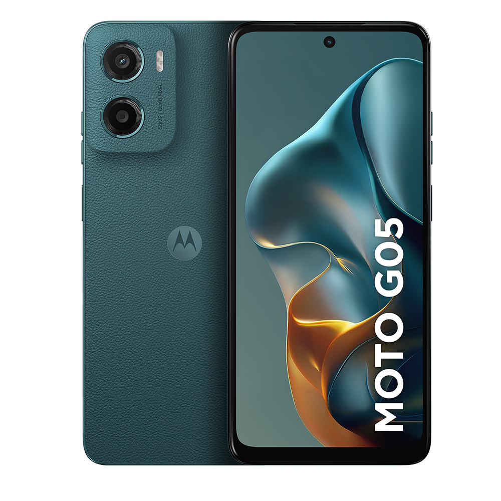 Smartphone Motorola Moto G05 4G Tela 6,7” HD+ 256GB Câmera 50MP Verde