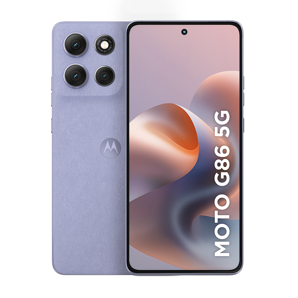 Smartphone Motorola Moto G86 5G Tela 6,7” 1.5K pOLED 512GB Câmera Sony 50MP Lilás