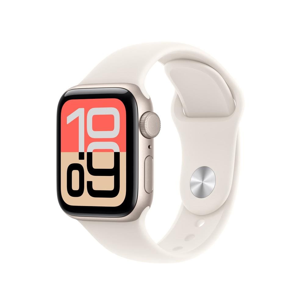 Apple Watch SE 3 GPS 44mm Pulseira Esportiva M/G Estelar