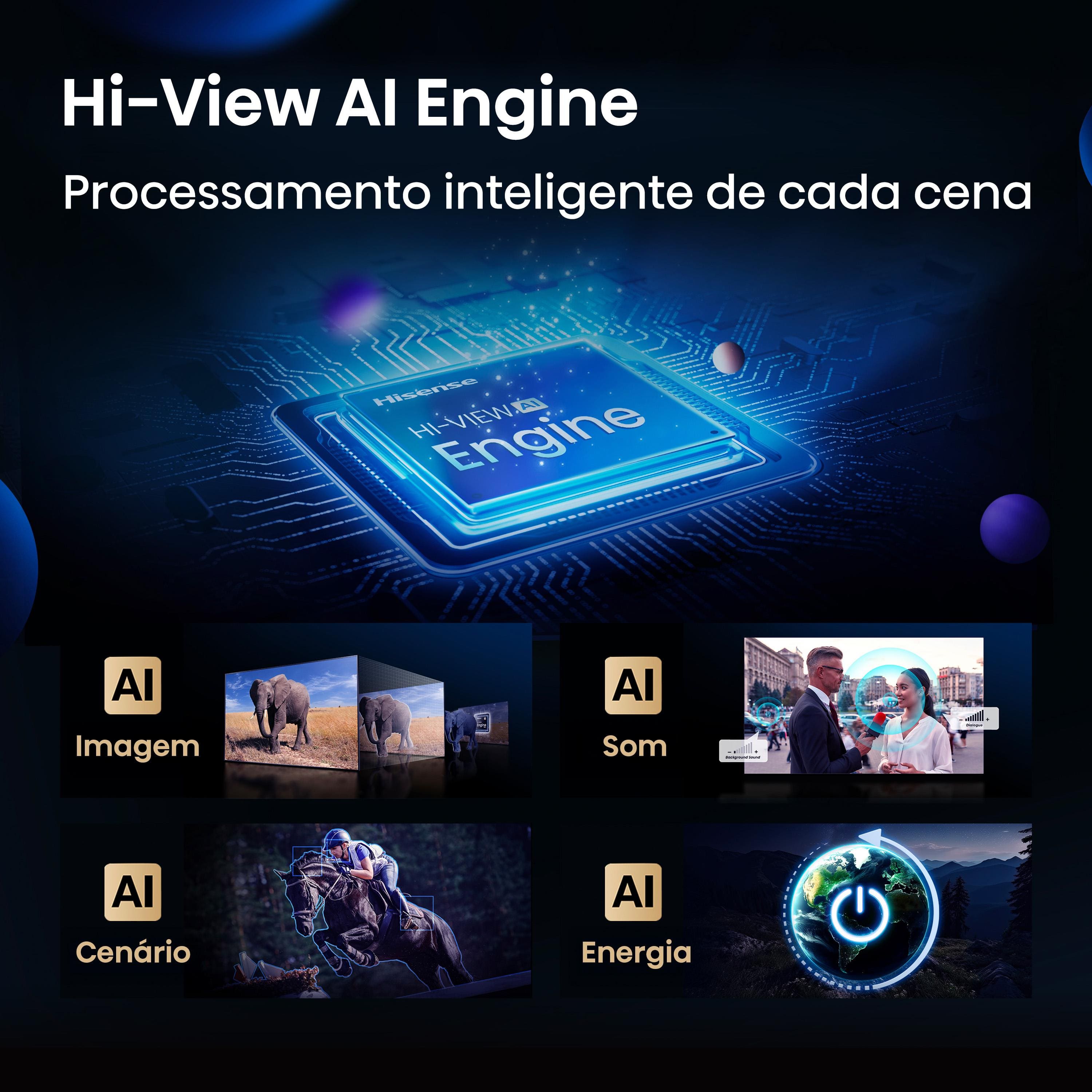 Smart TV 65” 4K UHD Hisense | Extra