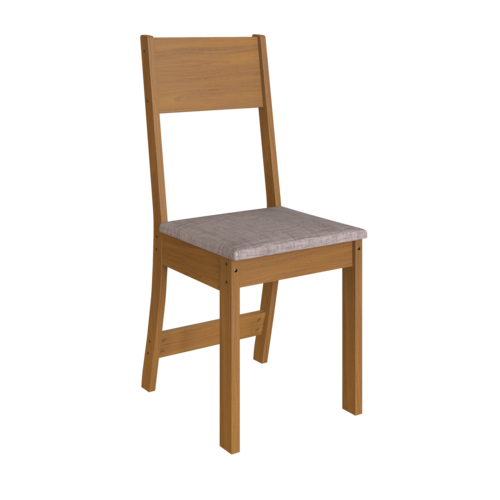 Conjunto de Mesa Retangular com 6 Cadeiras Indekes Orquídea | Extra