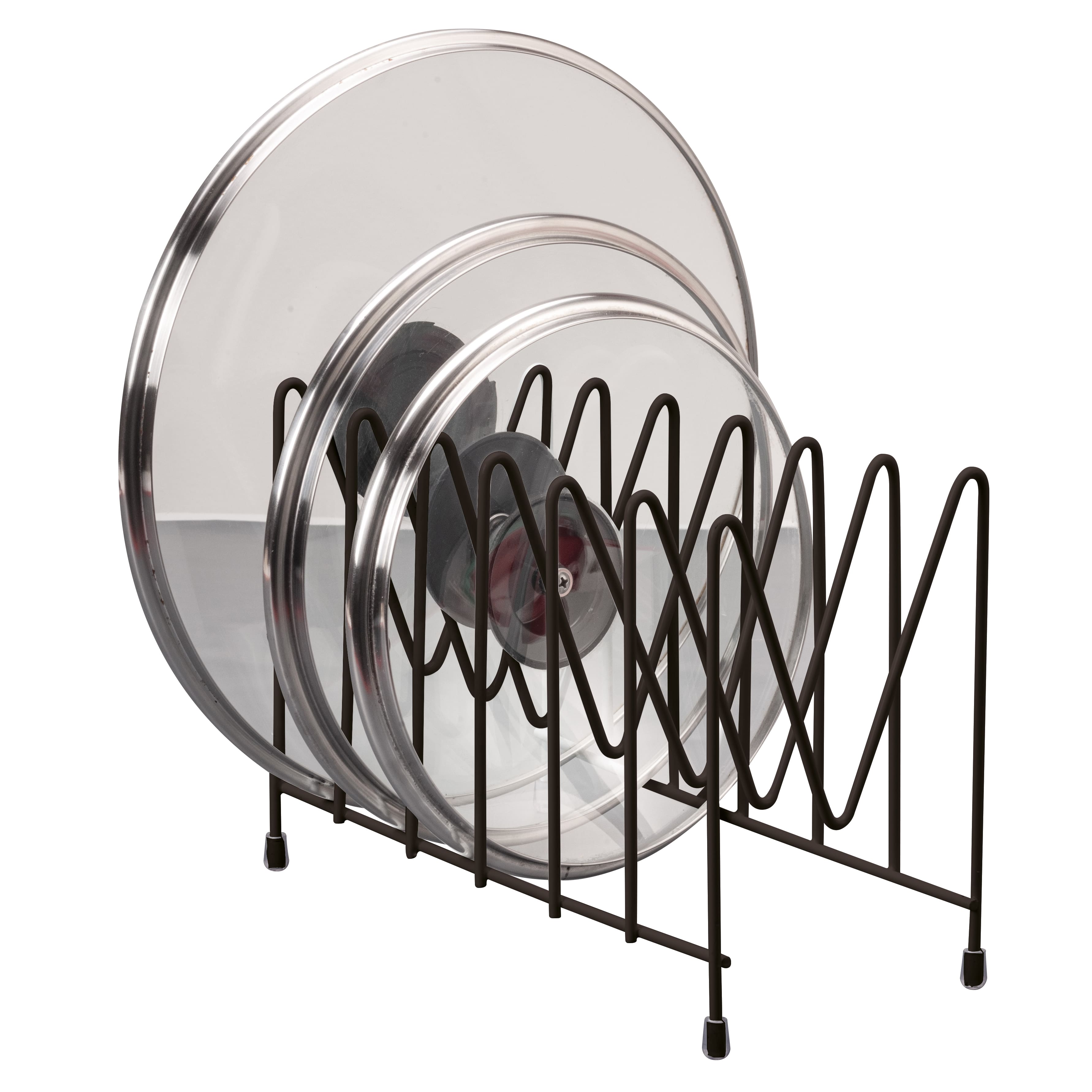 Suporte para Tampas Plásticas/Panelas Utimil Pintura Epóxi Preto