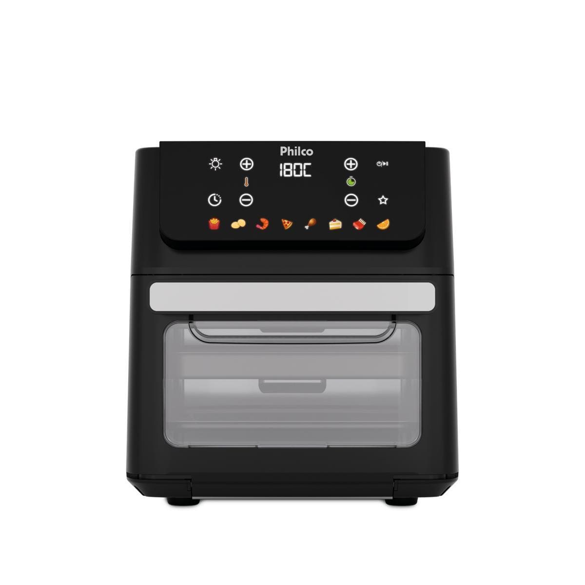 Fritadeira Elétrica Air Fryer Philco Oven PAF11B Visor Removível Preta - 220V