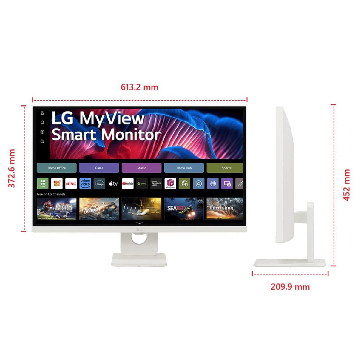 Monitor 27” 4K UHD LG MyView | Extra
