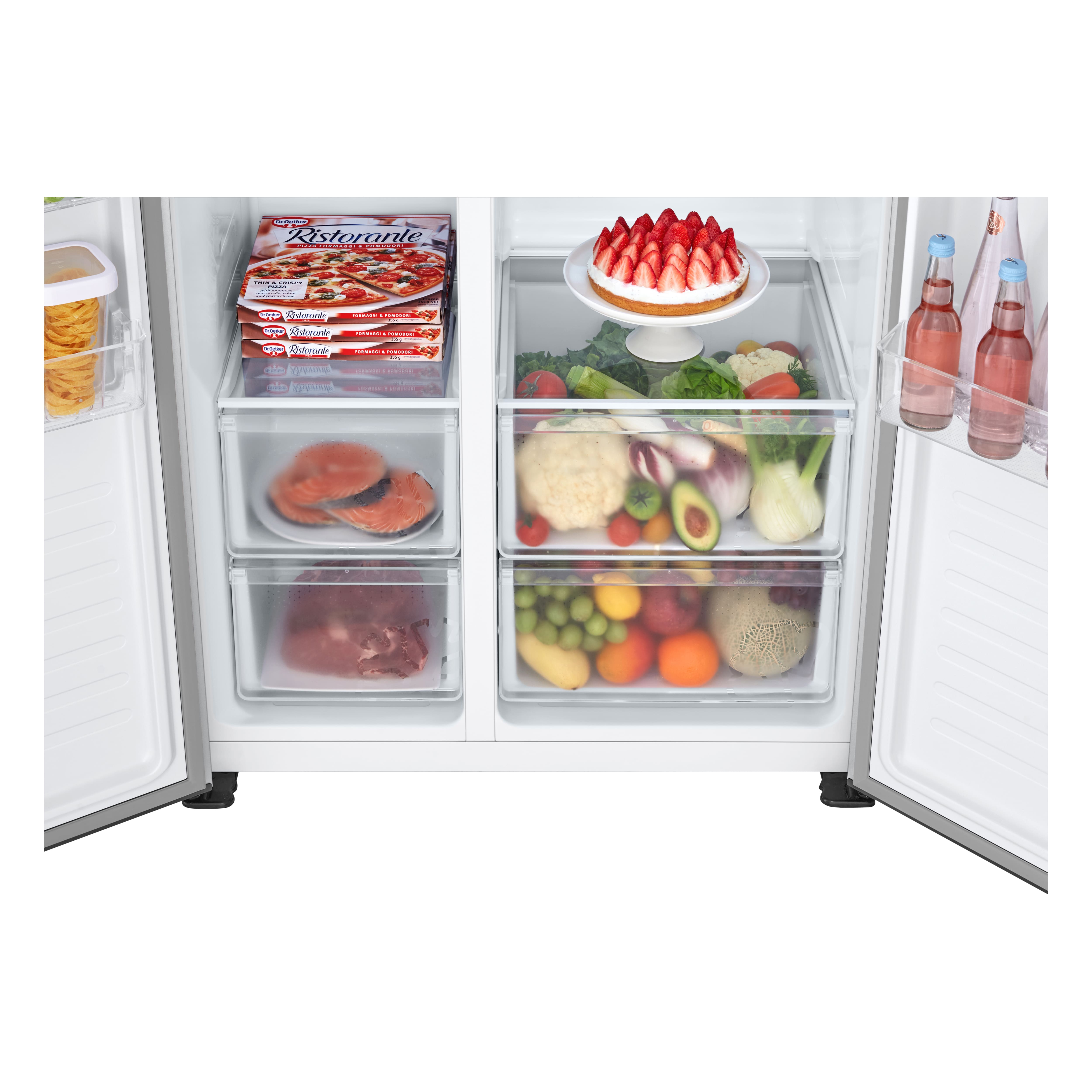 Geladeira LG GC-B187PQA Side by Side | Extra