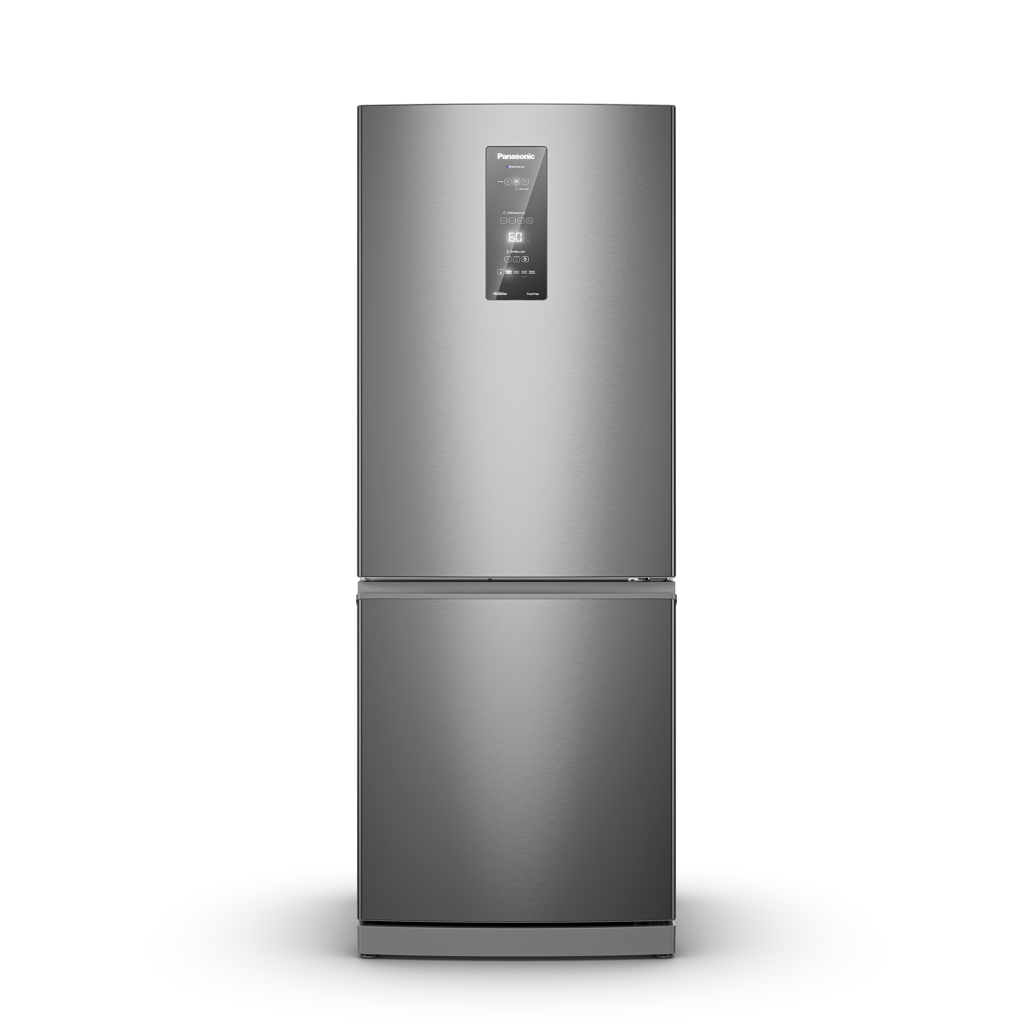 Geladeira Panasonic Inverse 475L Frost Free BB64X Aço Escovado