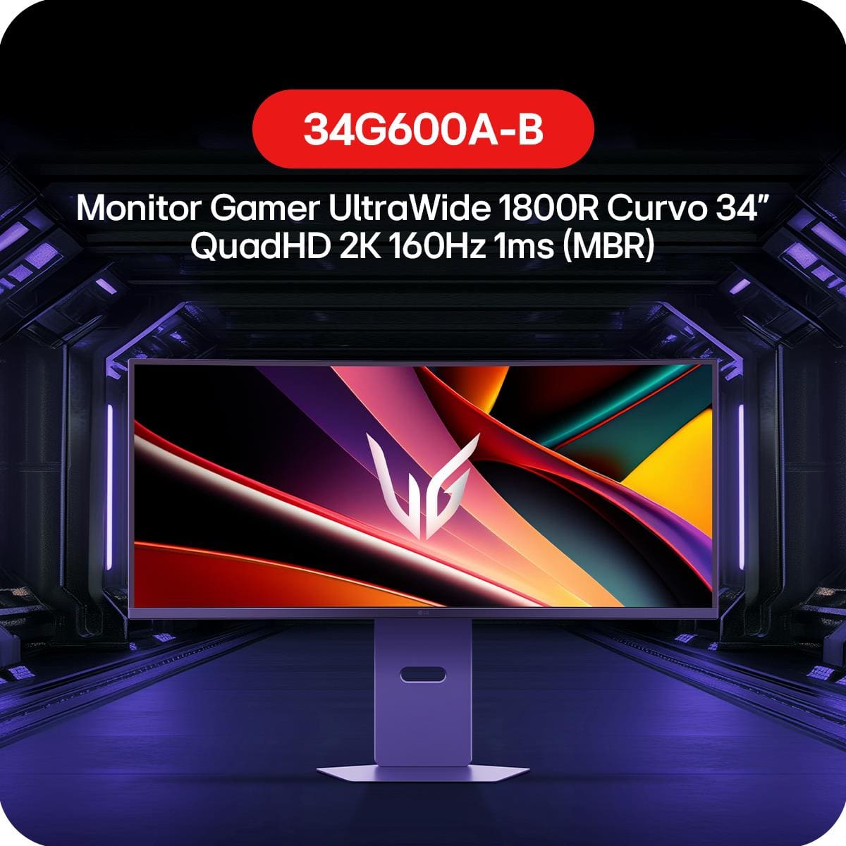 Monitor Gamer Curvo 34” LG UltraGear | Extra