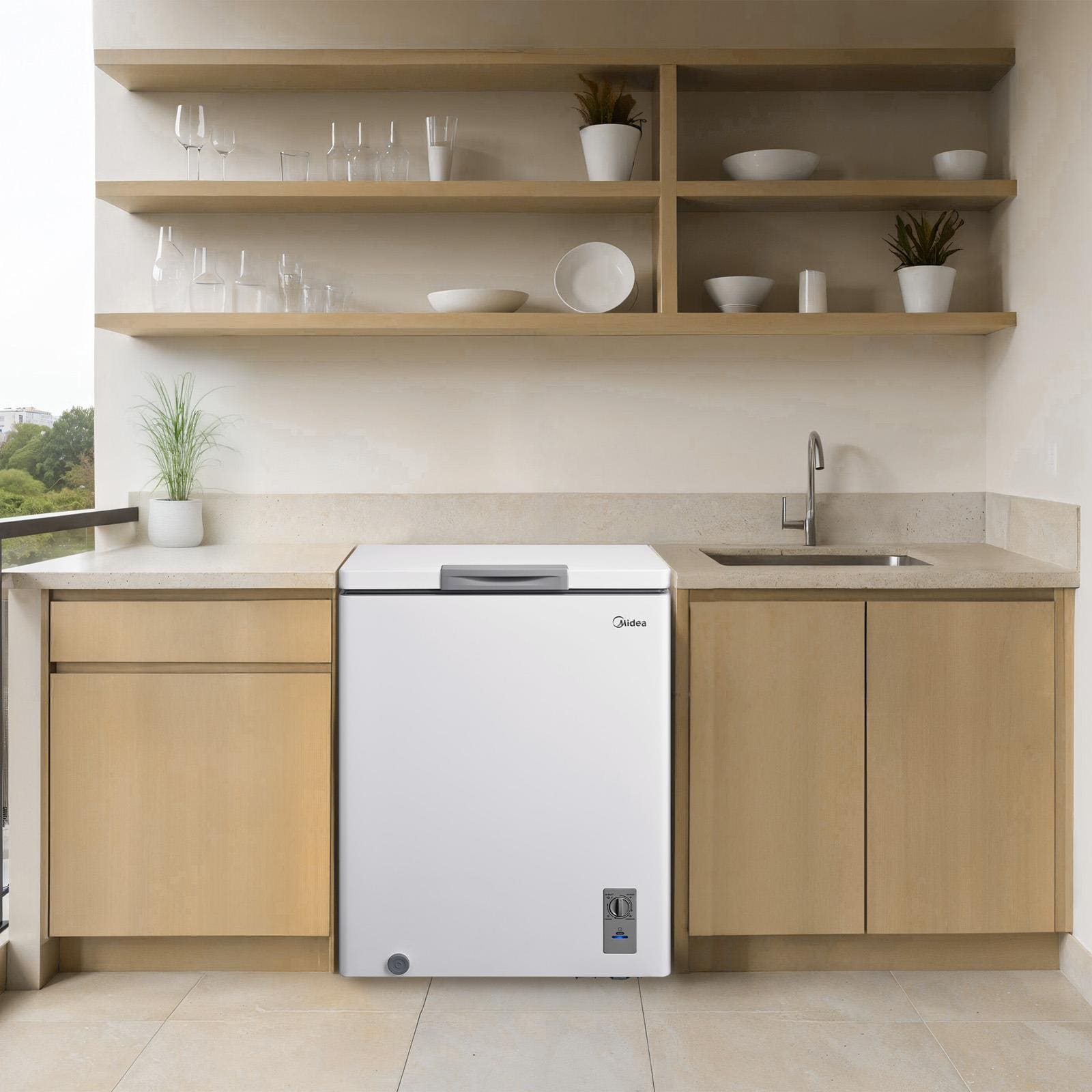 Freezer Horizontal Midea MDRC207SFZ 142L Inverter | Extra