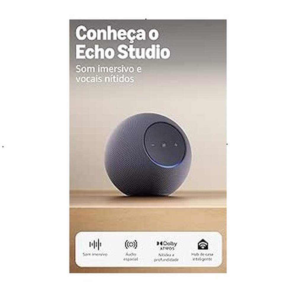 Echo Studio 2ª Geração Amazon Alexa | Extra
