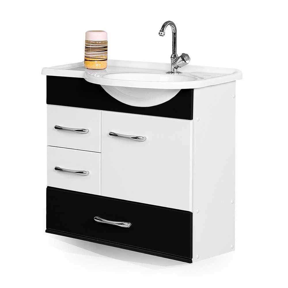 Gabinete Viena Para Banheiro 59,5Cm Suspenso - Rorato (Sem Lavatório)