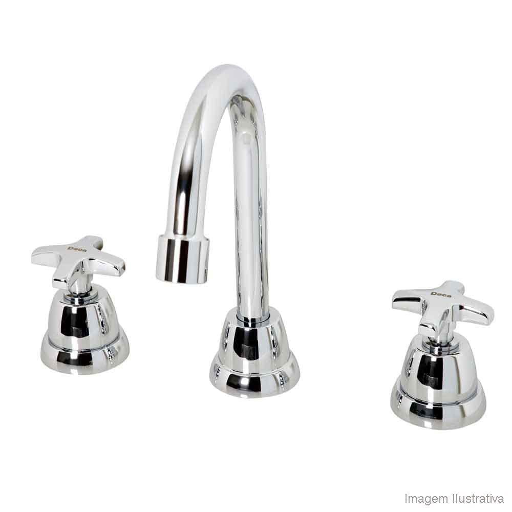 Misturador Para Lavatório De Mesa Bica Alta Max 1877.C34 Cromado Deca