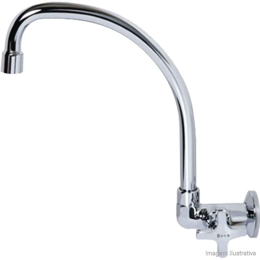 Torneira Para Cozinha De Parede Bica Móvel Max 1168.C34 Cromado Deca