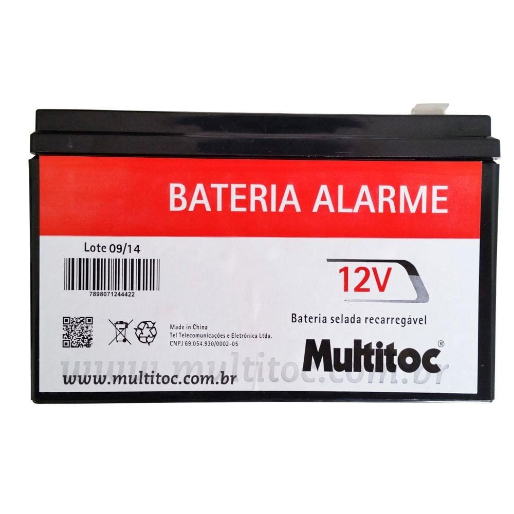 Bateria Selada Para Nobreak E Sistema de Segurança 12V / 7Ah