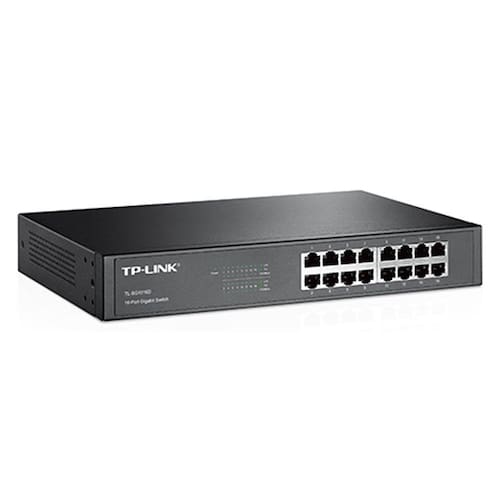 imagem-Switch 16P Tp-Link Tl-Sg1016D - 16 Portas Gigabit 10/100/1000Mbps