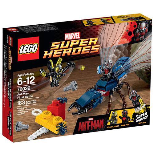 imagem-LEGO Super Heroes - O Combate Final do Homem-Formiga - 183 Peças
