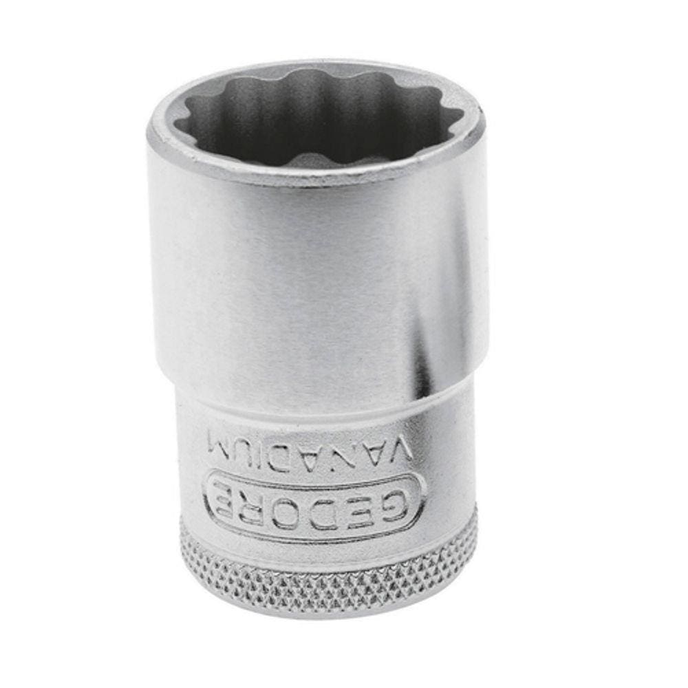 Soquete Estriado Encaixe 1/2" - d19-25/32" - Gedore