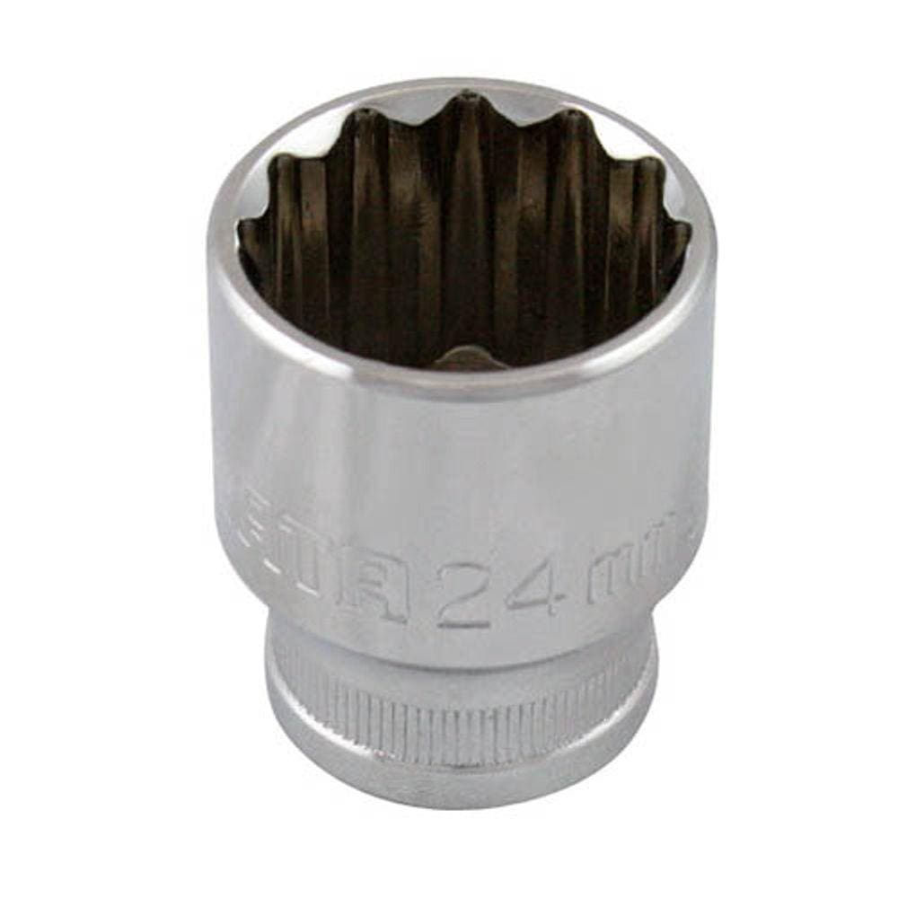 Soquete Estriado Encaixe - 1/2" - d19-1.1/16" - Gedore